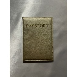 Protège Passeport Doré